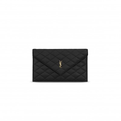 YSL PARIS POUCH IN LAMBSKIN 8695331EL071000 (27*16*1cm)